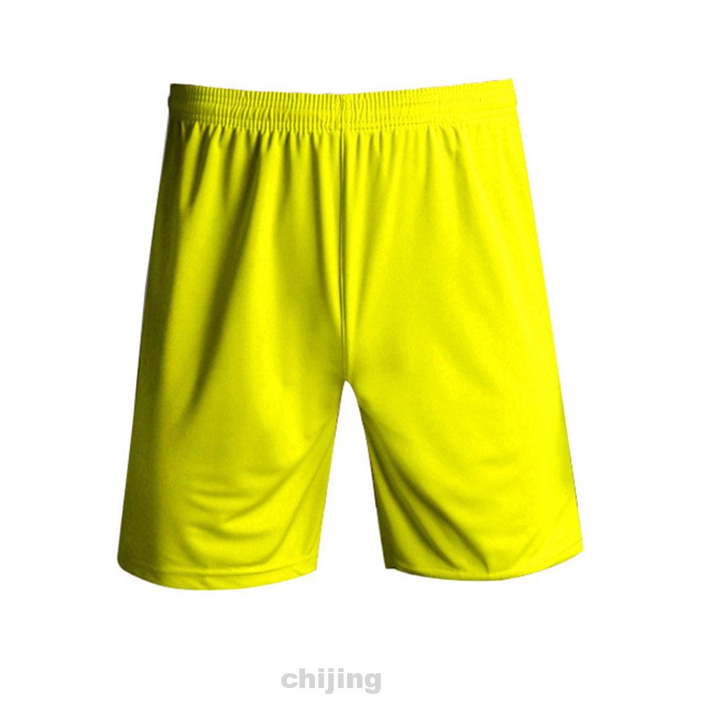 yellow active shorts