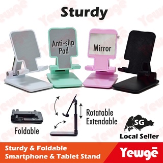 𝐒𝐆 𝐒𝐓𝐎𝐂𝐊 Universal Sturdy Smartphone Tablet Adjustable Phone Holder Desktop Stand