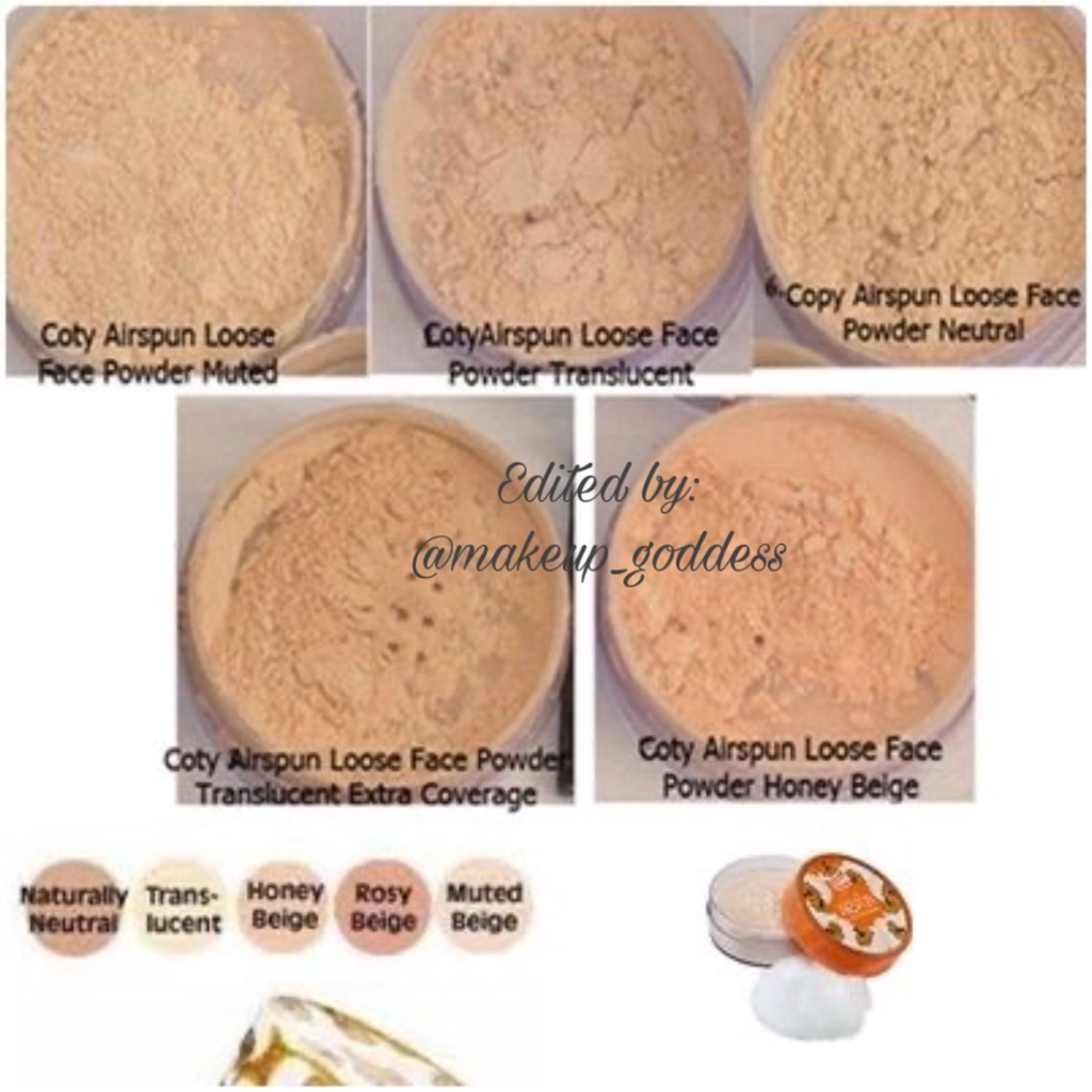 loose face powder