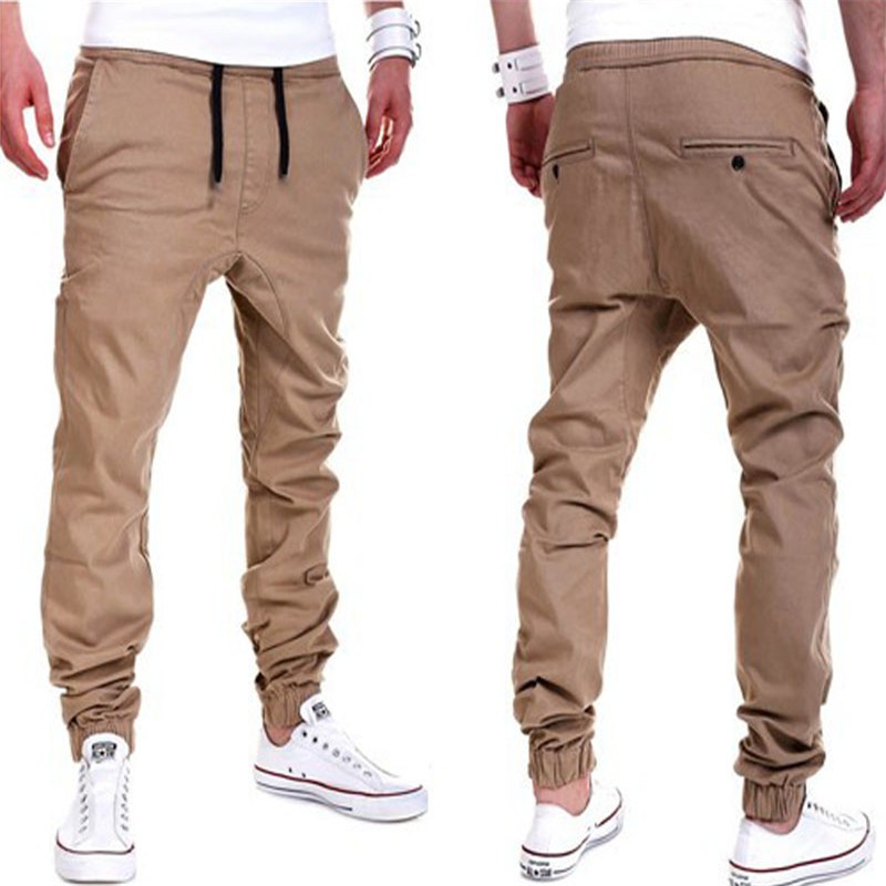 plus size khaki joggers