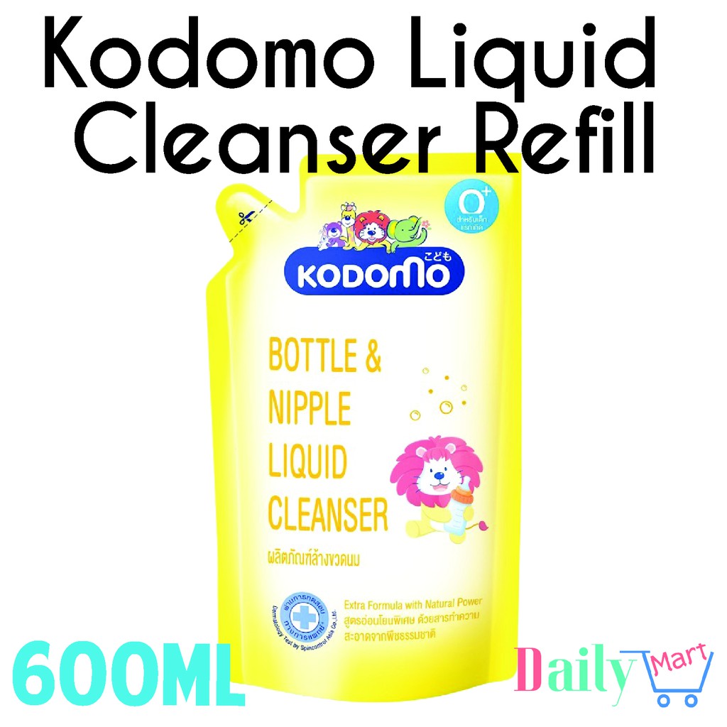 Kodomo Cheapest Baby Bottle and Accessories Liquid Cleanser. 600ml