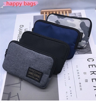 New Japanese men and women personality zipper short coin purse clutch coin card bag min pocket storage small