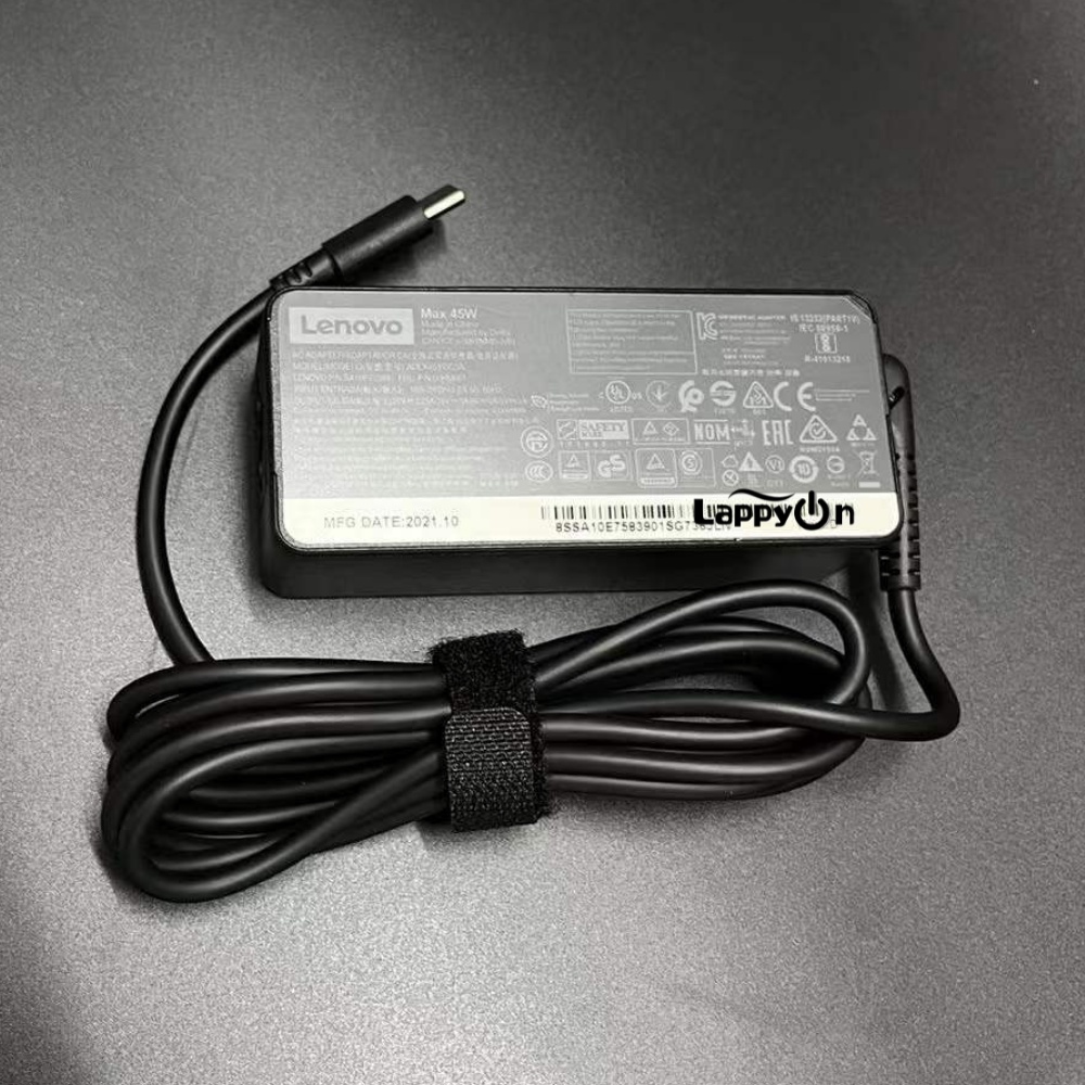 45W USBC Lenovo 100e 2nd Gen MTK 81QC Thinkpad L13 L14 AC Adapter