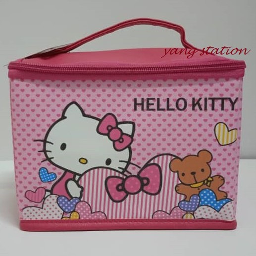 SANRIO HELLO KITTY KUROMI Travel Bag MultiPurpose Bag Makeup Bag Beg Mekap COSMETIC Bag Box Bag Storage Bag