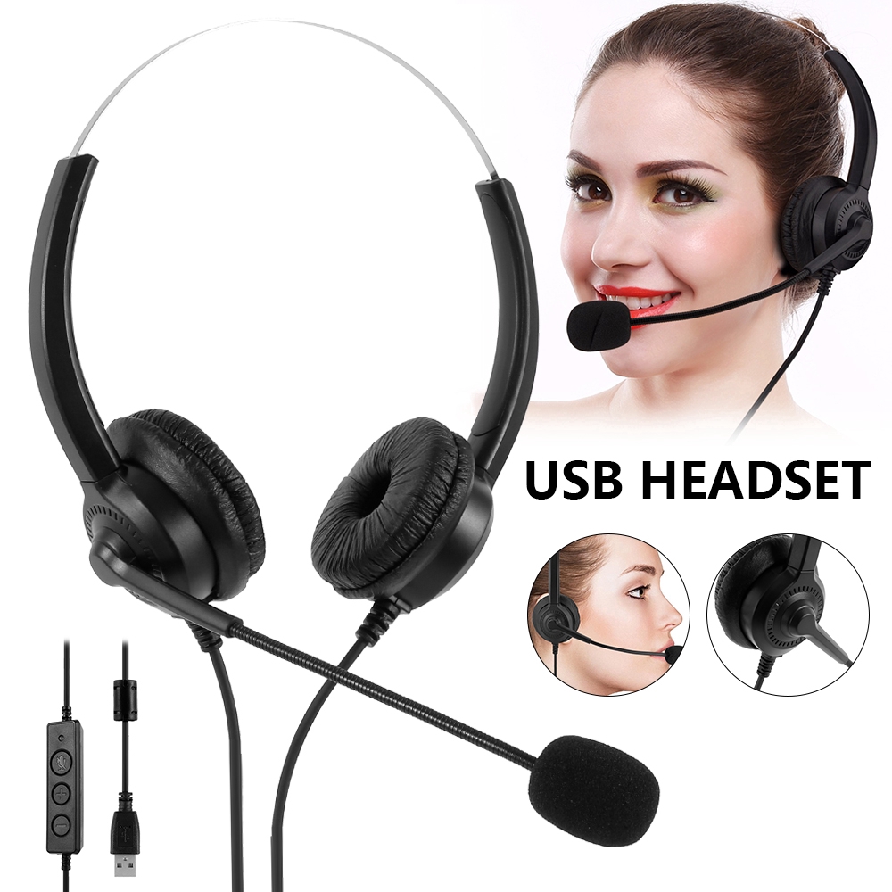 pc headphones with mic usb