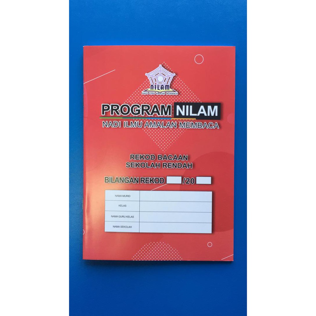 Book Rekod Reading Nilam Low School Shopee Singapore