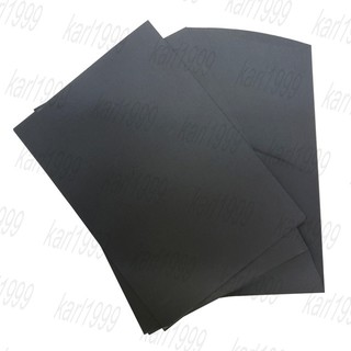 [Shop Malaysia] Black Colour Paper A4 Size (100'S / pack) #0