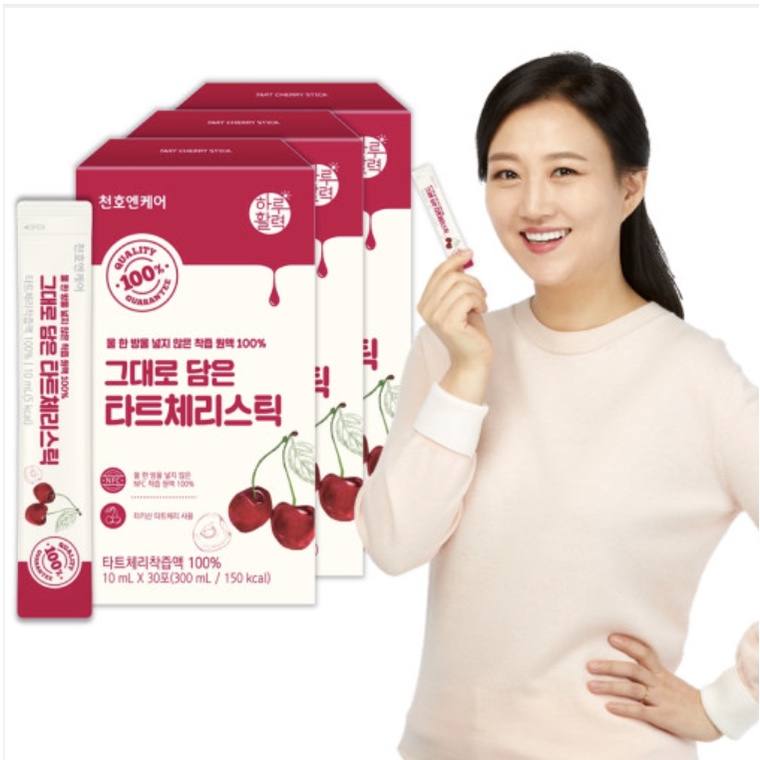 [Chunho N Care] NFC Tart Cherry Stick 10ml x 30/60/90 sticks from Seoul