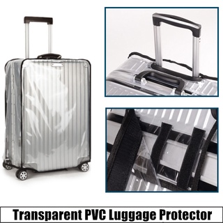 【SG Seller】Transparent PVC Luggage Cover Protector