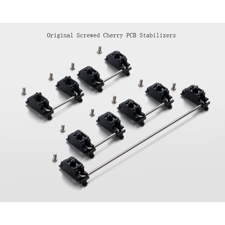 Original Cherry PCB Stabilizer with Screws PCB Mounted Stabs Repair Mechanical Keyboard