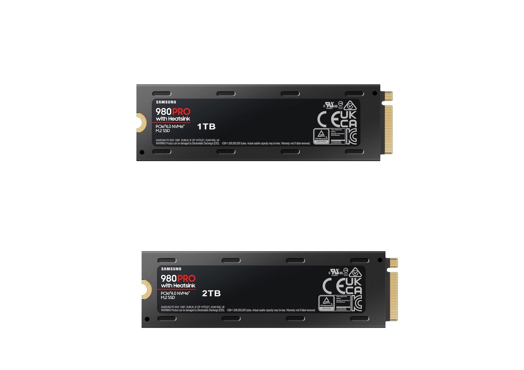 SAMSUNG 980 PRO Series - 2TB PCIe Gen4. X4 NVMe 1.3c - M.2