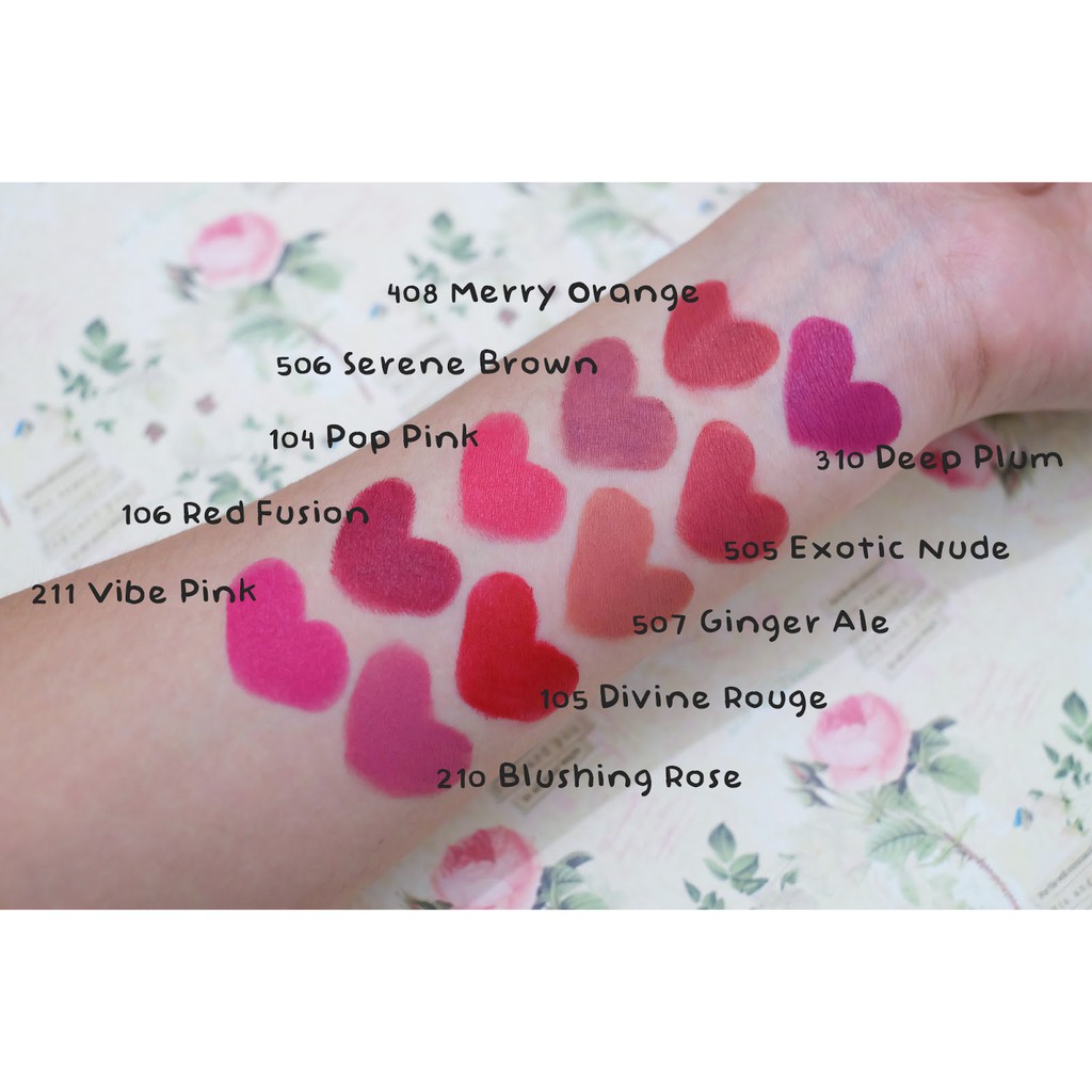 pixy matte in love lipstick