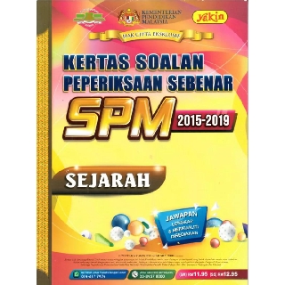 [TNY] Edisi 2020 - Past Year SPM (Sejarah) 2015 - 2019 