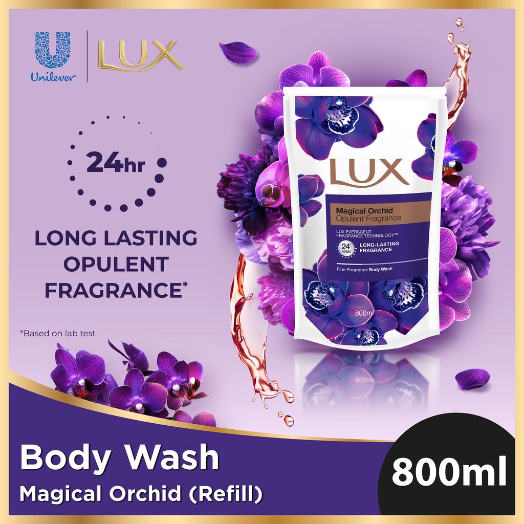 Lux Magical Orchid Body Wash 800ml Refill Shopee Singapore