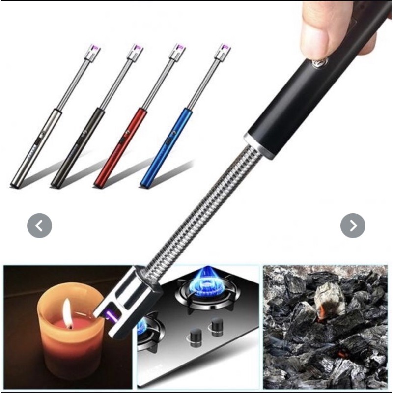 Kitchen Electric USB Lighter BBQ Rechargeable Windproof Hose Torch