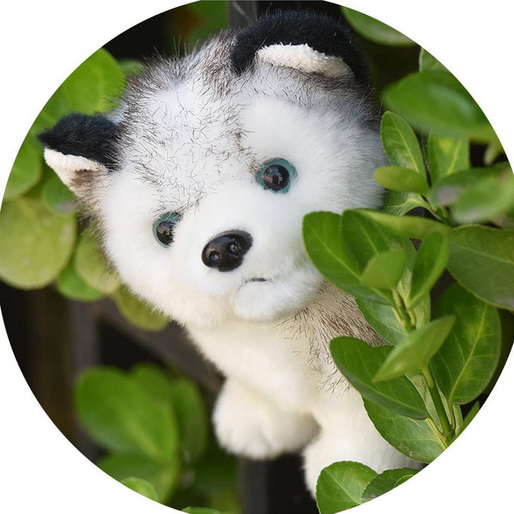 7" Plush Doll Soft Toy Stuffed Animal Cute Husky Dog Baby Kids Toys Gift Pet New 
