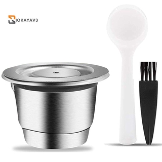 Espresso Refillable Capsules Reusable Nespresso Pod ...