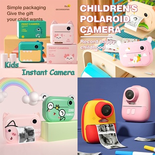 ✨Ready stock✨ Children 2.4 Inch1080P Instant Print Camcorder Baby Portable Toy Gifts Birthday Digital Kids toys Selfie Camera