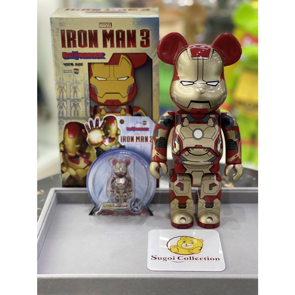 BE@RBRICK IRON MAN RESCUE SUIT 100%＆400％ コミック