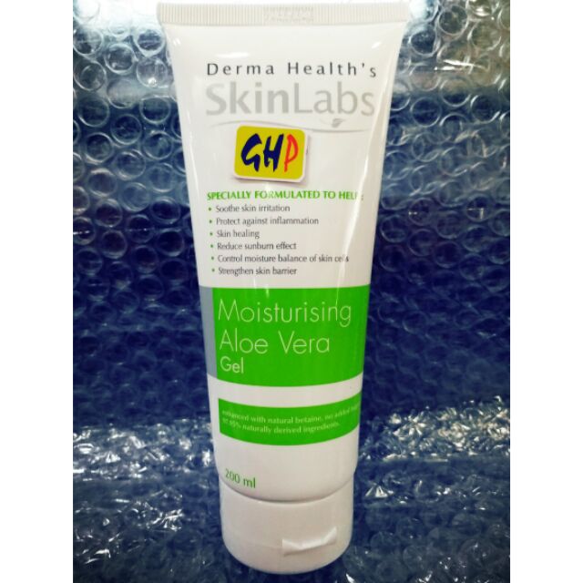 aloe vera gel is moisturiser