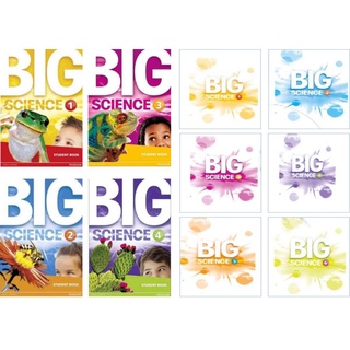 Big Science Student Book 1-4 & Teacher Book 1-5 / Full Color / Elementary School Science Book