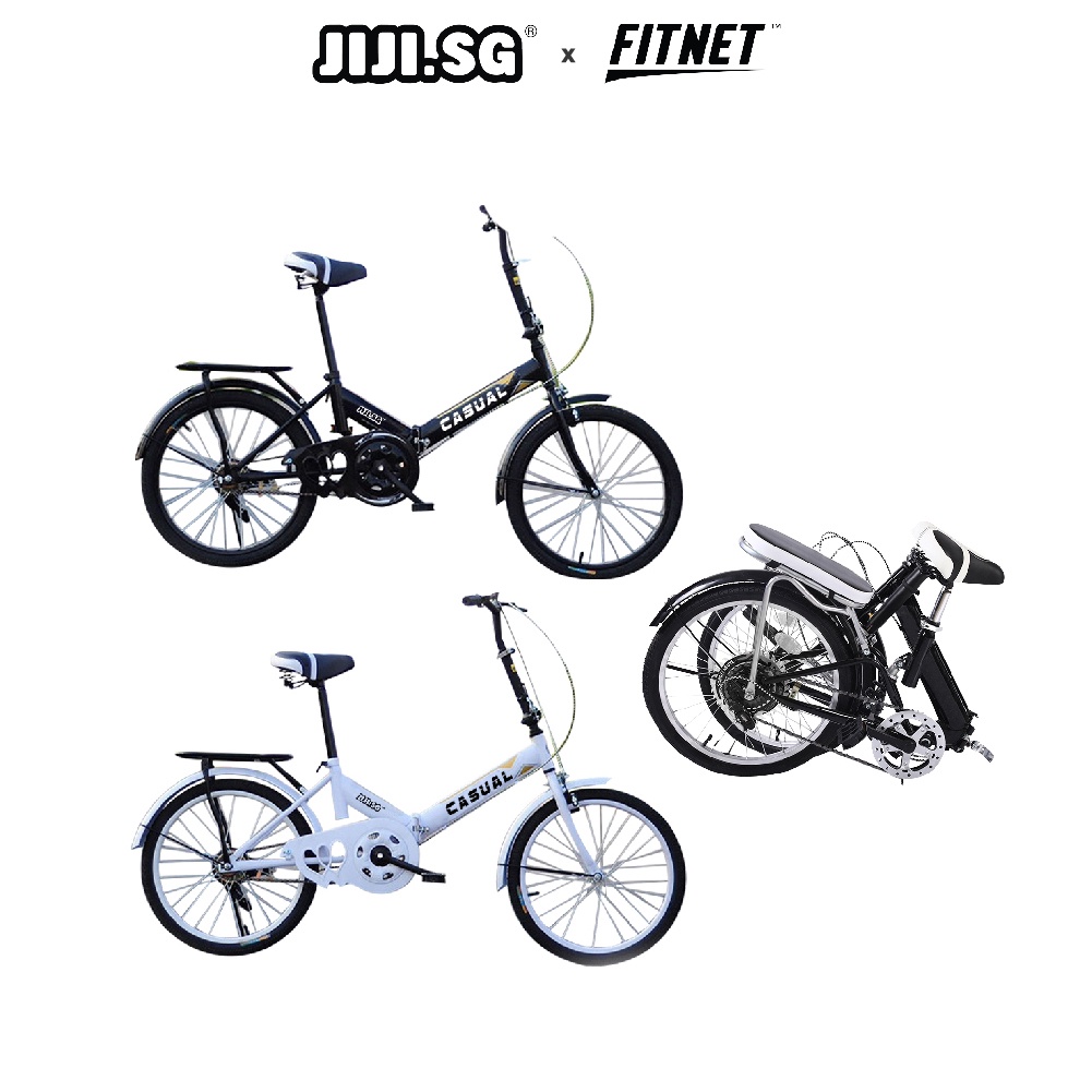 (JIJI.SG x CASUAL BIKE 20 Inch (Free Installation) Foldable