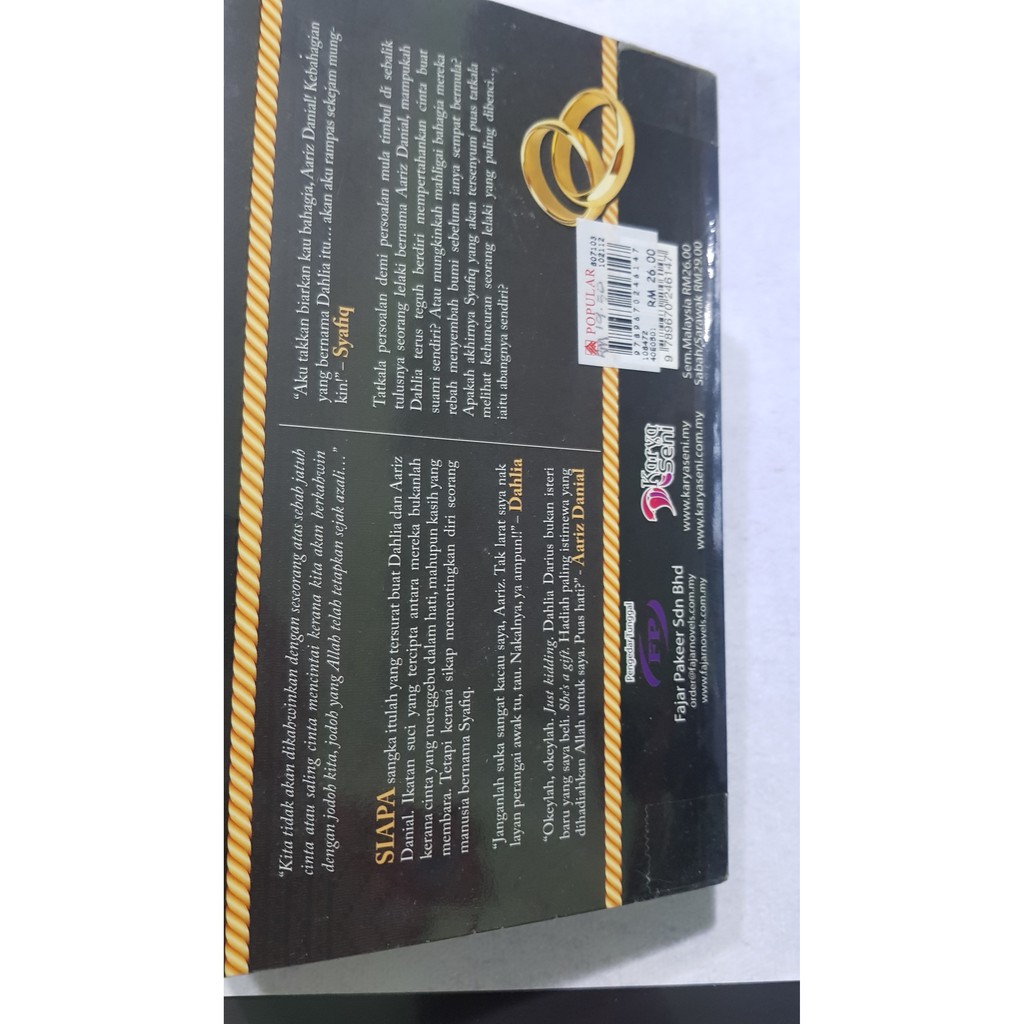 Jodoh Itu Milik Kita By Sara Aisha Preloved Shopee Singapore