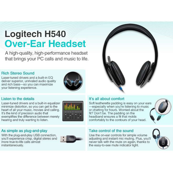 logitech h540 drivers