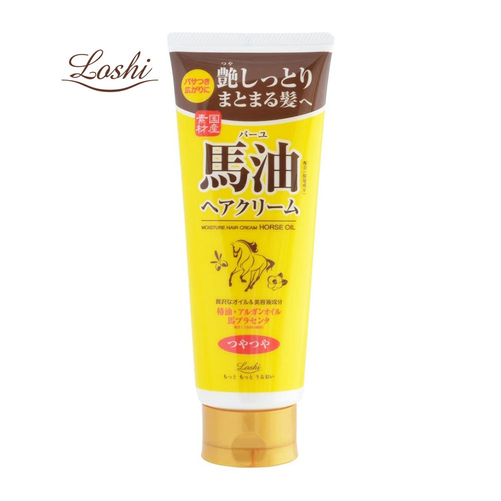 Loshi Moisture Horse Oil Hair Cream 160G Shopee Singapore