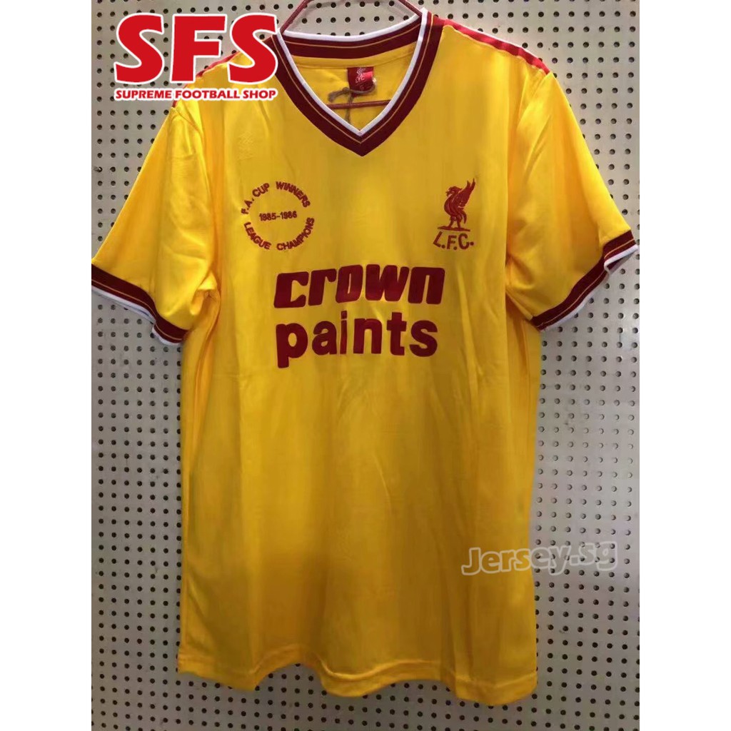 yellow liverpool shirt