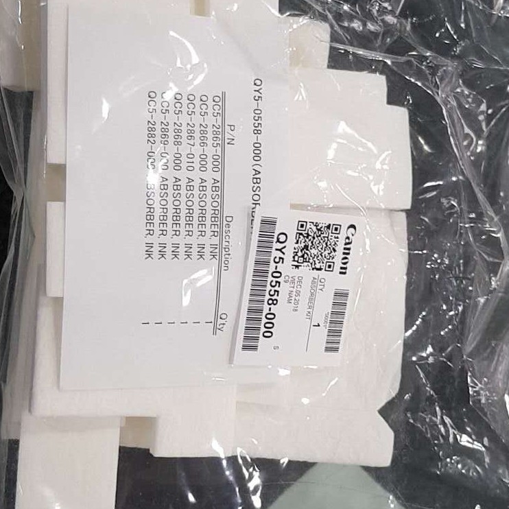 Canon Qy5 0558 000 Waste Ink Absorber For G Series For Error Code 5b00 Shopee Singapore