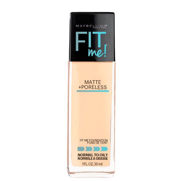 Maybelline Fit Me Matte + Poreless Foundation - 128 Warm Nude | Shopee ...