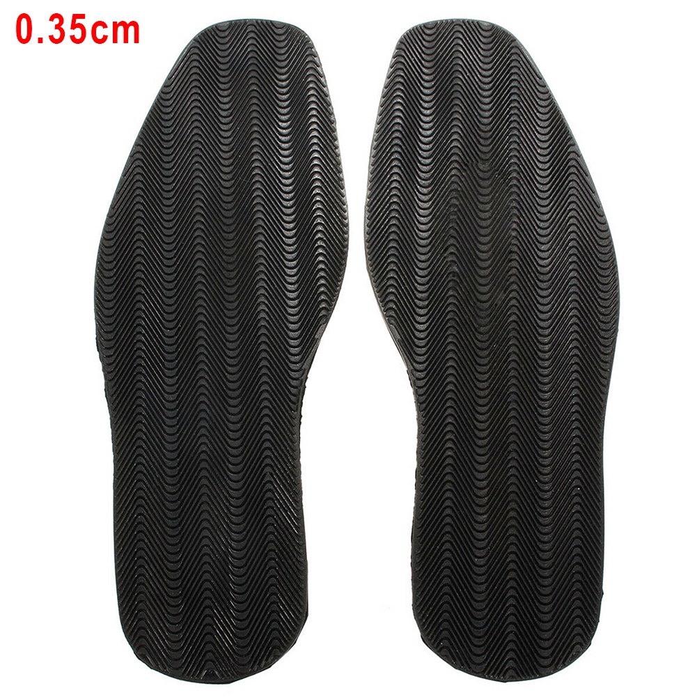 Pair Stick On Rubber Sole Glue On Anti Slip Soles Shoe Boot Repair Unisex 