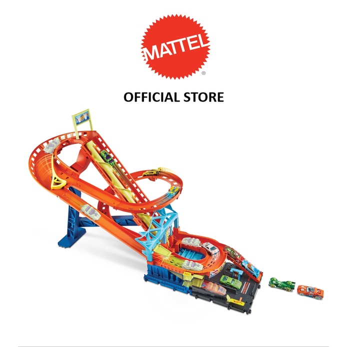 Hot Wheels City Roller Coaster Rally | Shopee Singapore