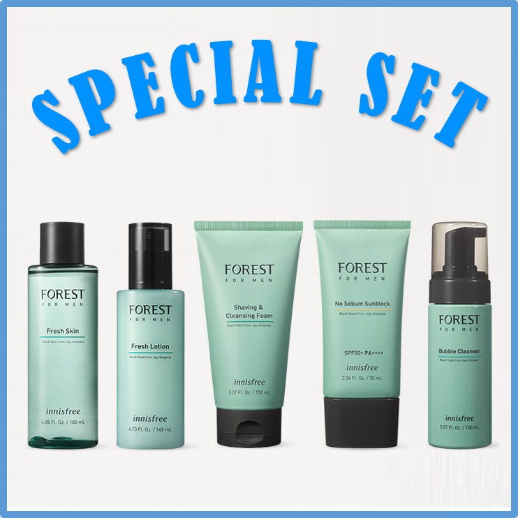 innisfree forest for men bubble cleanser