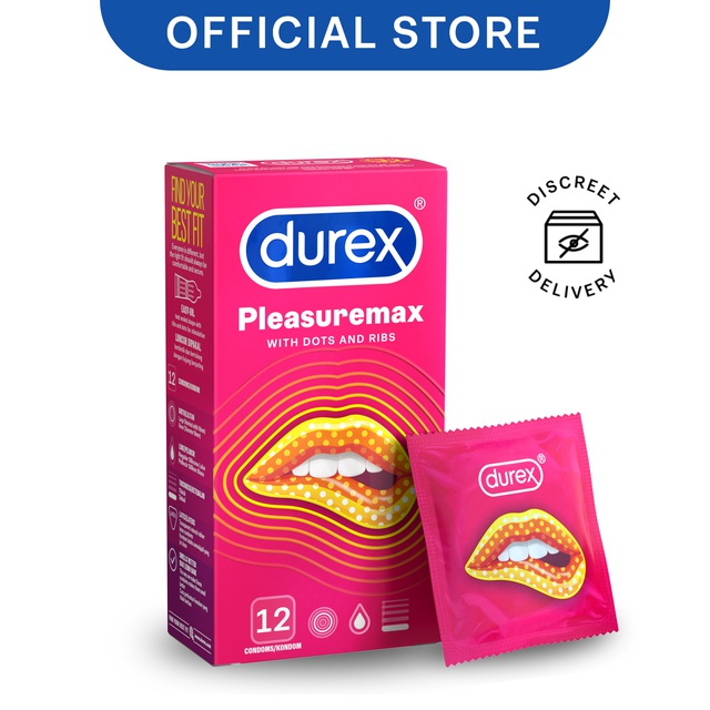 Durex Pleasuremax Ribbed Dotted Condoms 12s Shopee Singapore