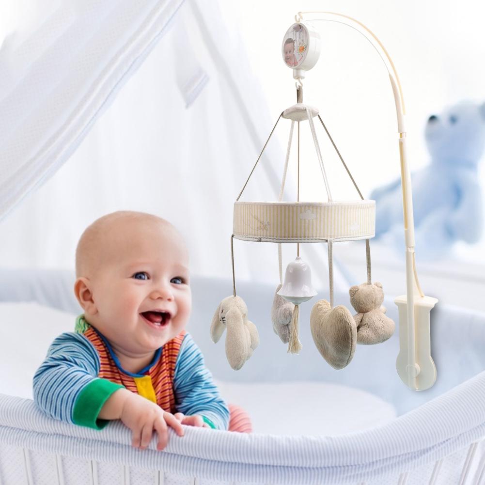 Lu Baby Musical Crib Mobile Infant Bed Decoration Toy Hanging Rotating Bell With Melodies Musical Crib Mobile Shopee Singapore