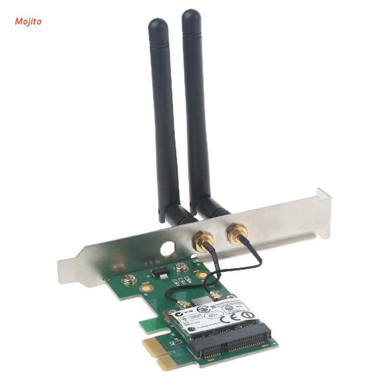 Mojito PCI E WiFi Card For MacOS Windows PCI E PCI Network Adapter Mac Compatible Wi Fi Air Drop 