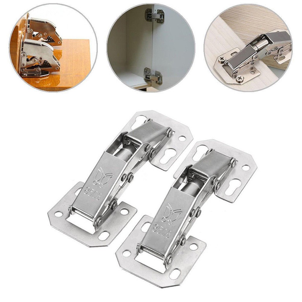 90 Degree Easy Mount Bridge Cabinet Hinges Kitchen Cupboard Sprung Door Hinges Shopee Singapore