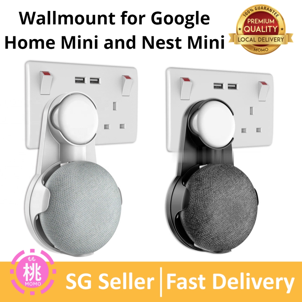 Wall Mount for Google Home Mini and Google Nest Mini (1st Gen and 2nd