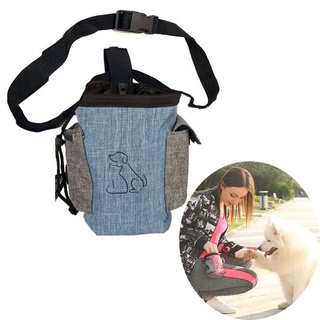 Drawstring Closure Shoulder Strap Clip on Dog Training Treat Pouch for Pet Training and Walking Waist Belt Dog Treat Bag with Poop Bag and Water Bowl Hold Dog Toys STARTSEATING Dog Treat Pouch 