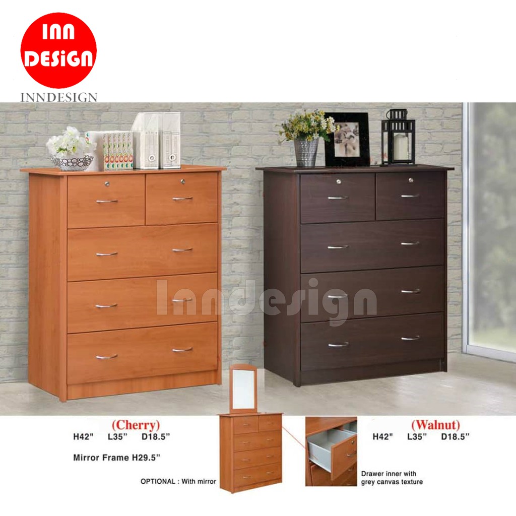Den Chest Of Drawers Free Installation Shopee Singapore