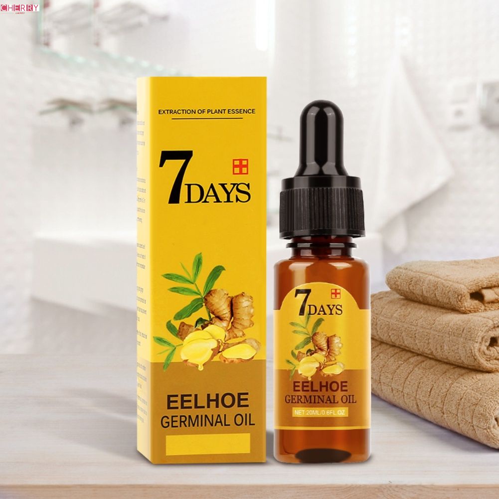 7 Day Ginger Germinal Serum Essence Oil Hair Growth Serum Natural Hair Loss Treatement Anti Hair 8397