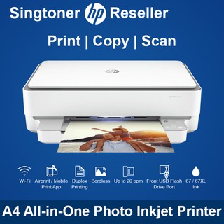 HP ENVY 6020 6020e All-in-One Wireless Colour Inkjet Printer Color ...