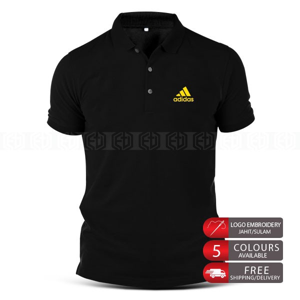 adidas cotton polo t shirts