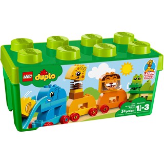 lego duplo green building plate