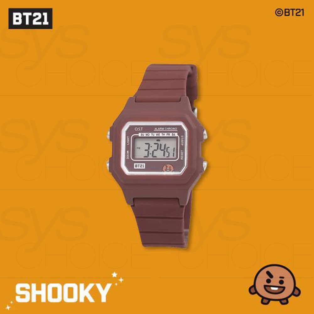 bt21 ost digital watch