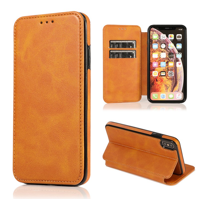 Magnet Flip Case Iphone 11 Pro Max Case Card Holder Flip Cover