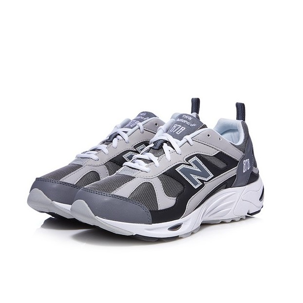 New Balance 878nb Retro Dad Shoes Stitching Sneakers Gray Men