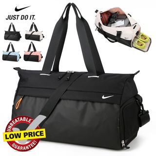 Ready Stock N!ke Bag Duffel Weekender Gym Training Wet and dry separation Hand Shoulder Package Yoga Sports Fitness Travel Bag Beg 健身瑜伽运动包